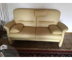 Sofa Couch ledergarnitur